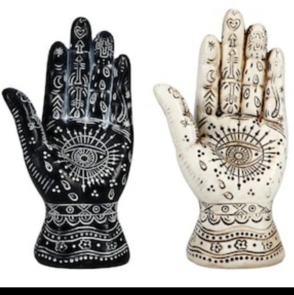 Fortune Teller Palm Reader Wall Door Sign Plaque Psychic Hamsa Halloween Decor - Picture 12 of 14